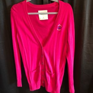 Pink Hollister Cardigan